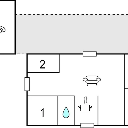 Awesome In With Wifi Casa vacanze Vestervig